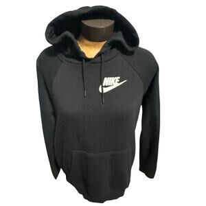 Nike Womens Medium All Black Hoodie